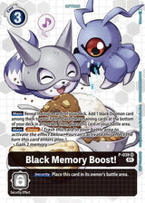 Black Memory Boost! - P-039 (Next Adventure Box Promotion Pack) - Digimon Card Game