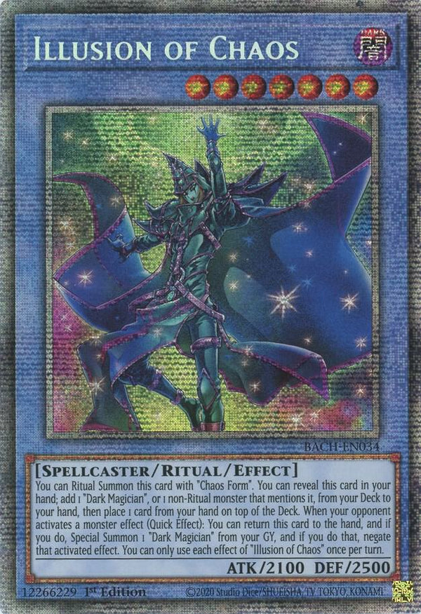 Illusion of Chaos (Starlight Rare) (BACH-EN034) - Yu-Gi-Oh!