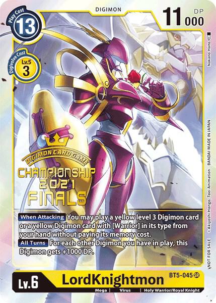 LordKnightmon (2021 Championship Finals Event Pack Alt-Art Gold Stamp Set)