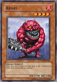 Abaki (YSDS-EN020) [Common] - Yu-Gi-Oh!
