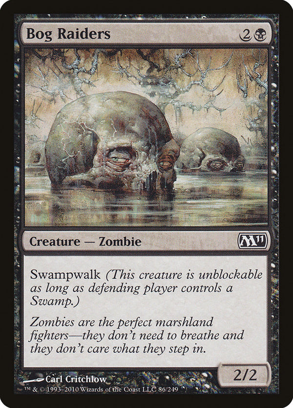 Bog Raiders [Magic 2011] - Magic: The Gathering