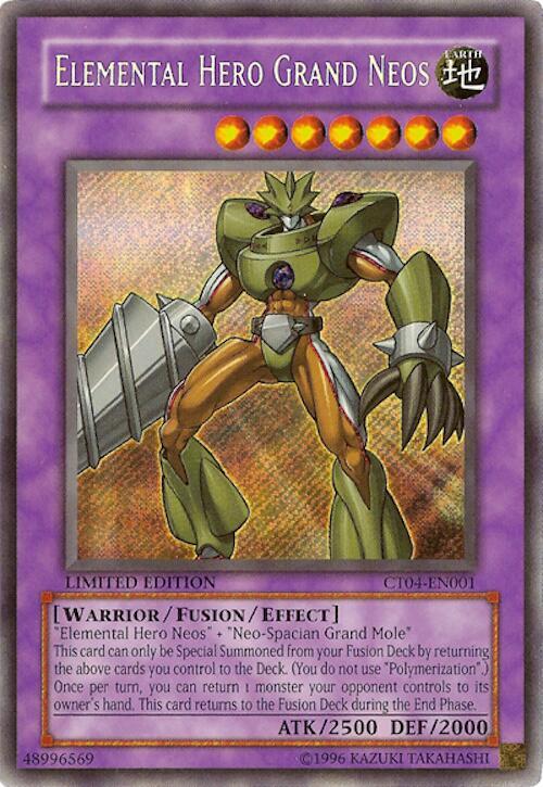 Elemental HERO Grand Neos (CT04-EN001) [Secret Rare] - Yu-Gi-Oh!