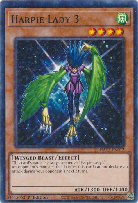 Harpie Lady 3 (Duel Terminal)