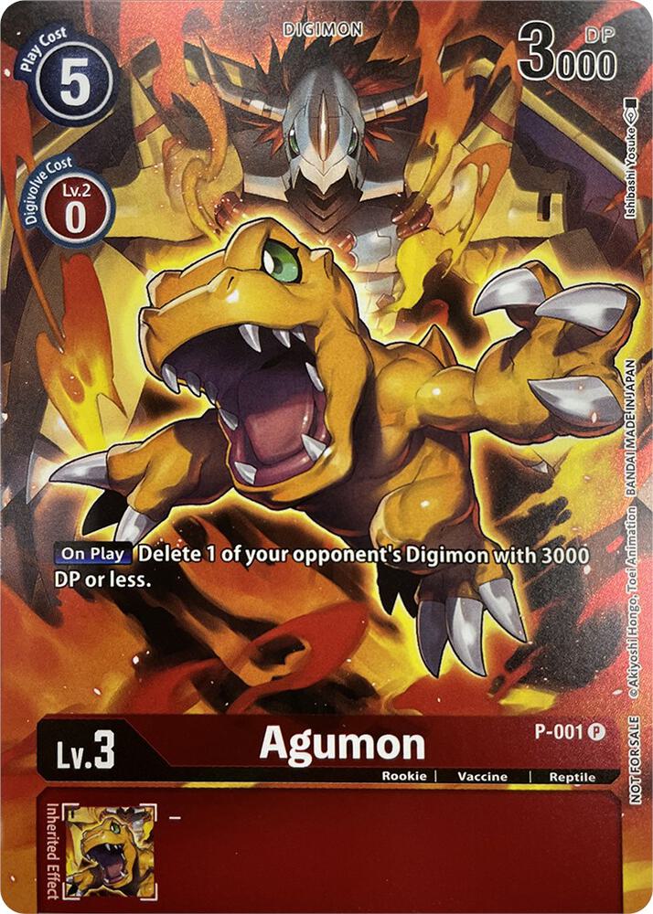 Agumon - P-001 (Tamer's Evolution Box 2)