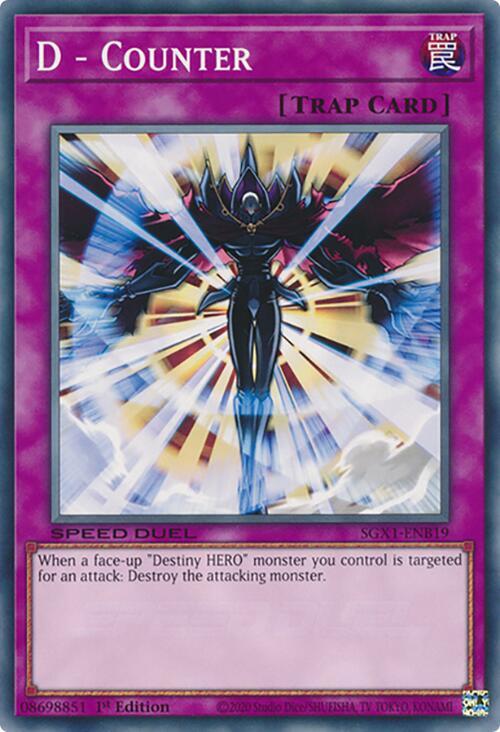 D - Counter (SGX1-ENB19) [Common] - Yu-Gi-Oh!