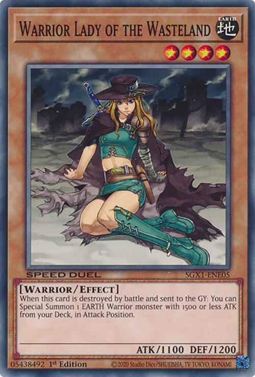 Warrior Lady of the Wasteland
