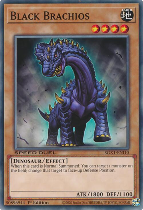 Black Brachios (SGX1-ENI10) [Common] - Yu-Gi-Oh!