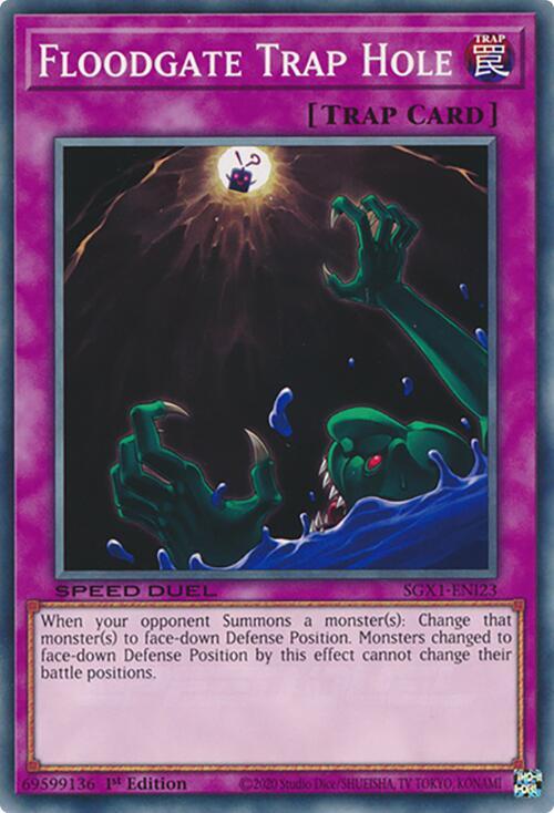 Floodgate Trap Hole (SGX1-ENI23) [Common] - Yu-Gi-Oh!