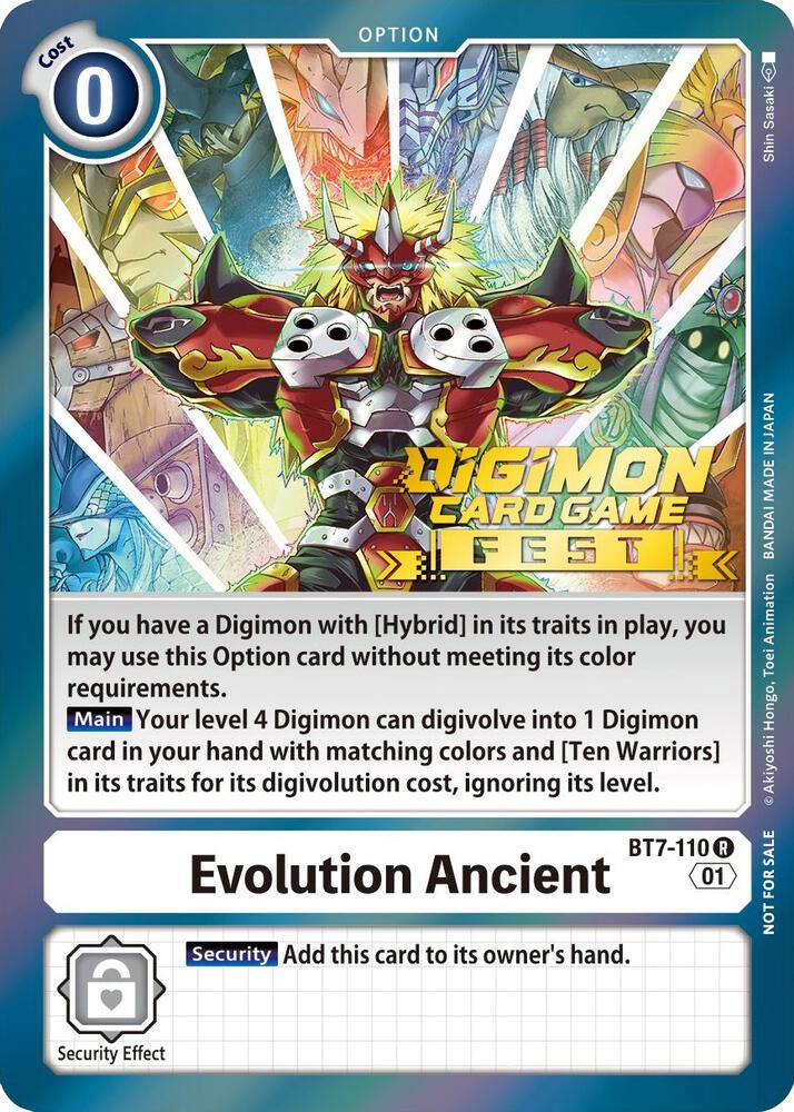 Evolution Ancient (Digimon Card Game Fest 2022)