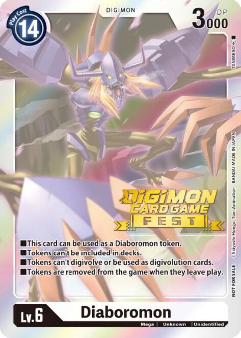 Diaboromon Token (Digimon Card Game Fest 2022)
