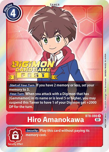 Hiro Amanokawa (Digimon Card Game Fest 2022)