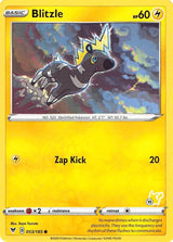 Blitzle - 053/185 (#15 Pikachu Stamped) - Pokémon