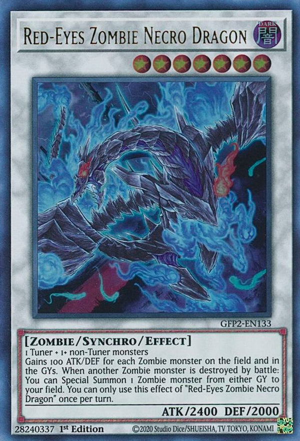 Red-Eyes Zombie Necro Dragon (GFP2-EN133) [Ultra Rare] - Yu-Gi-Oh!