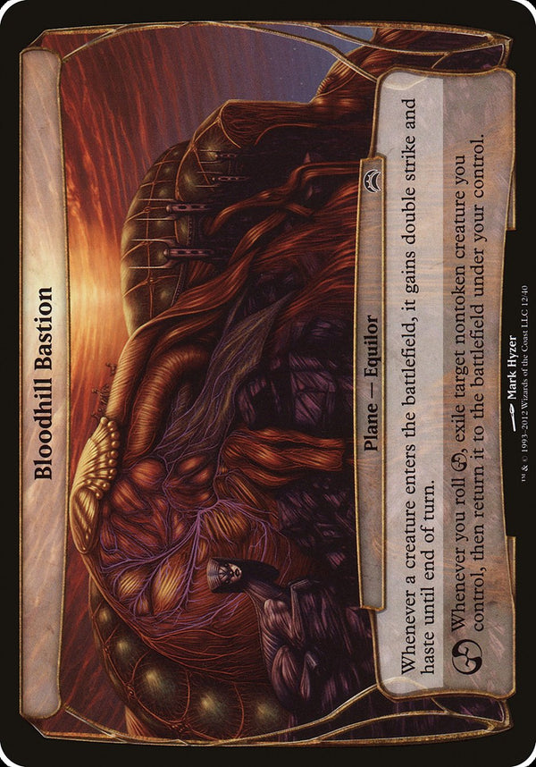 Bloodhill Bastion (Planes) [Planechase 2012 Planes] - Magic: The Gathering