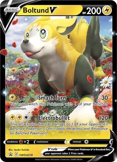 Boltund V - SWSH219 - Pokémon