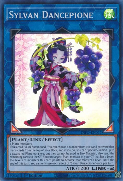 Sylvan Dancepione (DIFO-EN051) [Super Rare] - Yu-Gi-Oh!
