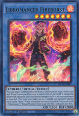 Libromancer Fireburst (DIFO-EN087) [Ultra Rare] - Yu-Gi-Oh!