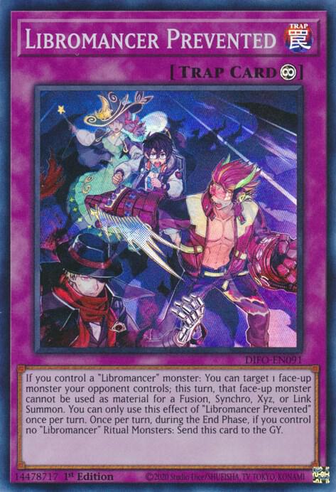 Libromancer Prevented (DIFO-EN091) [Super Rare] - Yu-Gi-Oh!