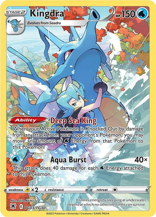 Kingdra (SWSH10:TG TG03/TG30) - Pokémon