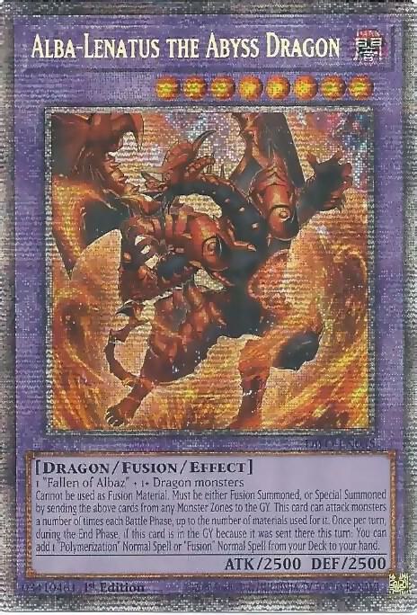 Alba-Lenatus the Abyss Dragon (Starlight Rare)