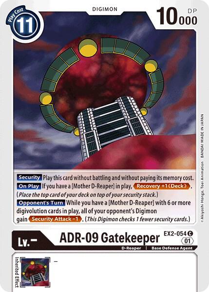 ADR-09 Gatekeeper - Digimon Card Game