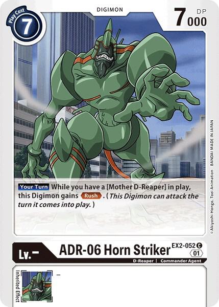 ADR-06 Horn Striker - Digimon Card Game