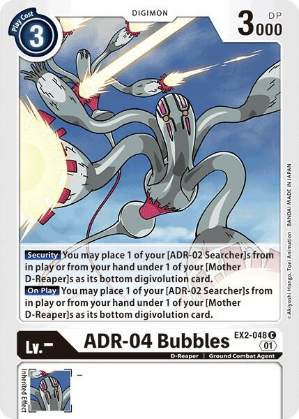 ADR-04 Bubbles - Digimon Card Game