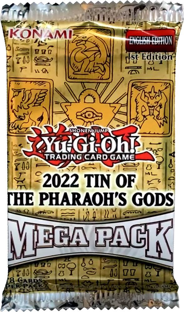 2022 Tin of the Pharaoh's Gods Mega Pack - Yu-Gi-Oh!