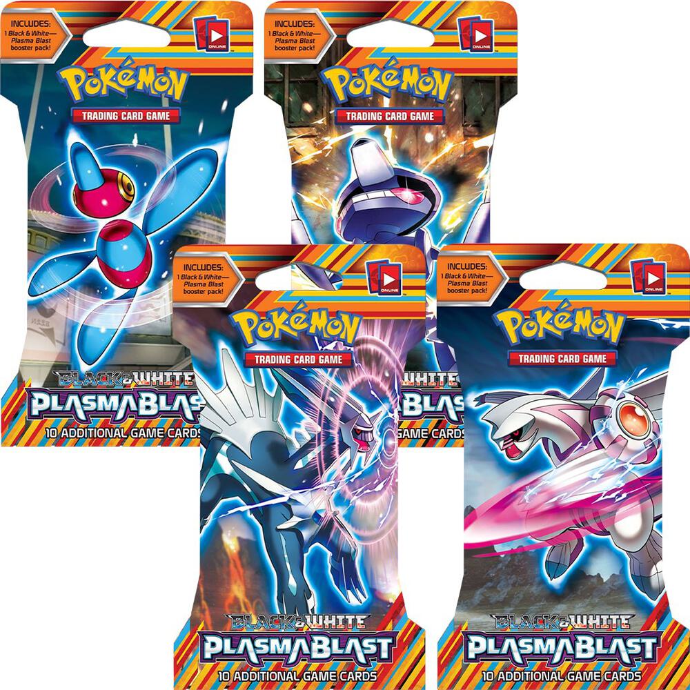 Plasma Blast Sleeved Booster Pack Art Bundle [Set of 4]