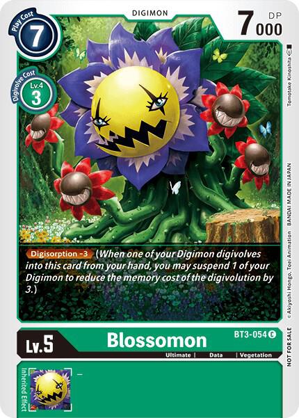 Blossomon - BT3-054 (Tamer Party Vol. 5 Promo) - Digimon Card Game