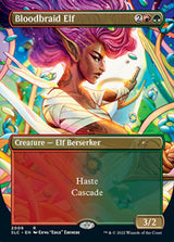 Bloodbraid Elf (Borderless Alternate Art) [Secret Lair Countdown Kit] - Magic: The Gathering
