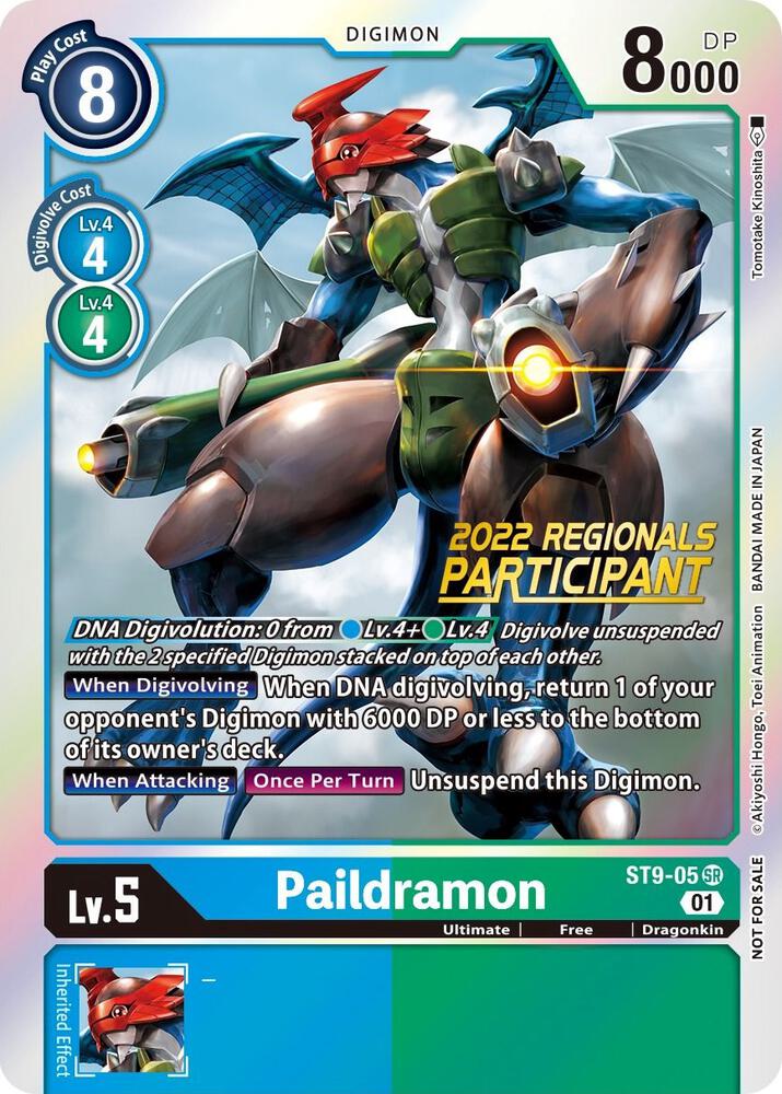Paildramon (2022 Championship Offline Regional) [Online Participant]