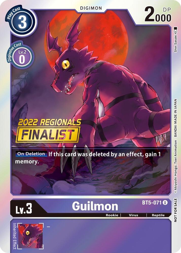 Guilmon (2022 Championship Offline Regional) [Online Finalist]