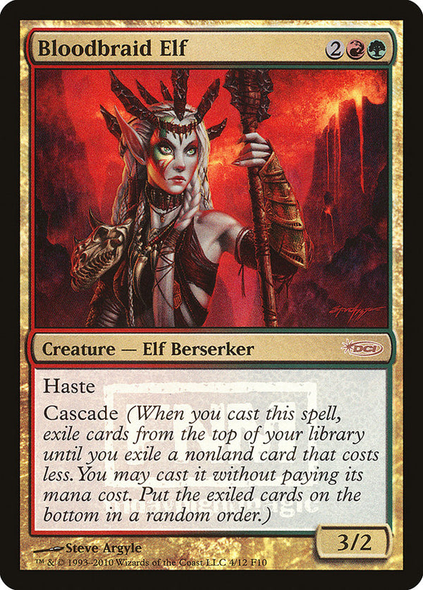Bloodbraid Elf [Friday Night Magic 2010] - Magic: The Gathering