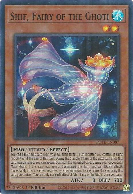 Shif, Fairy of the Ghoti (POTE-EN087) [Super Rare] - Yu-Gi-Oh!