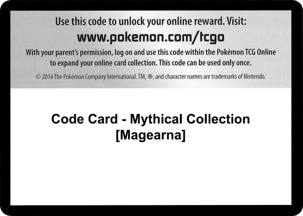Code Card - Mythical Collection [Magearna]