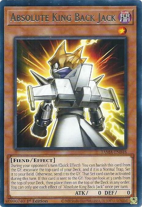 Absolute King Back Jack (TAMA-EN048) [Rare] - Yu-Gi-Oh!
