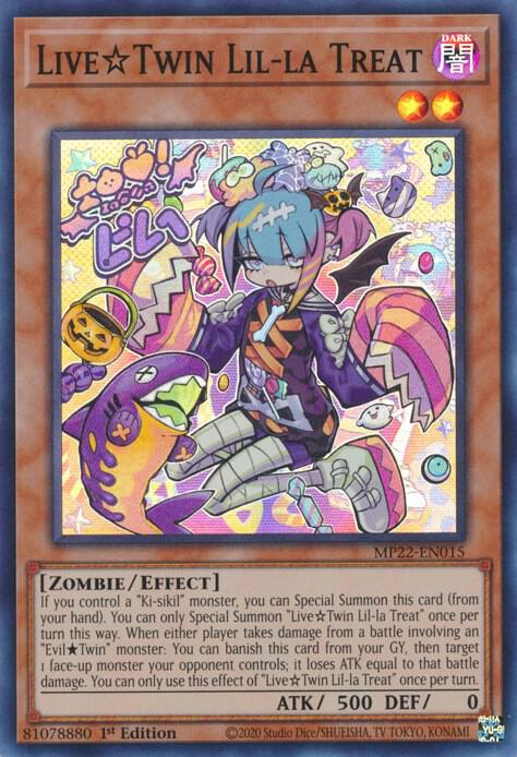 Live Twin Lil-la Treat (MP22-EN015) [Super Rare] - Yu-Gi-Oh!