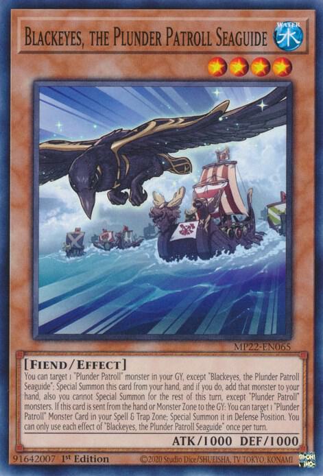 Blackeyes, the Plunder Patroll Seaguide (MP22-EN065) [Common] - Yu-Gi-Oh!