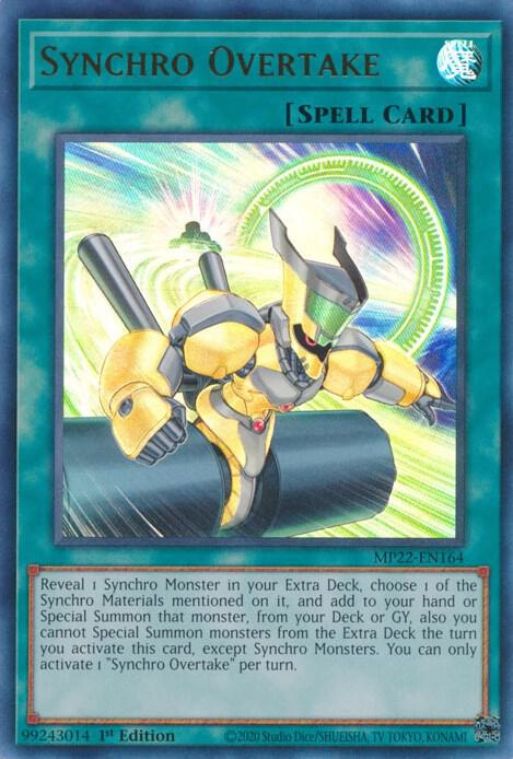 Synchro Overtake (MP22-EN164) [Ultra Rare] - Yu-Gi-Oh!