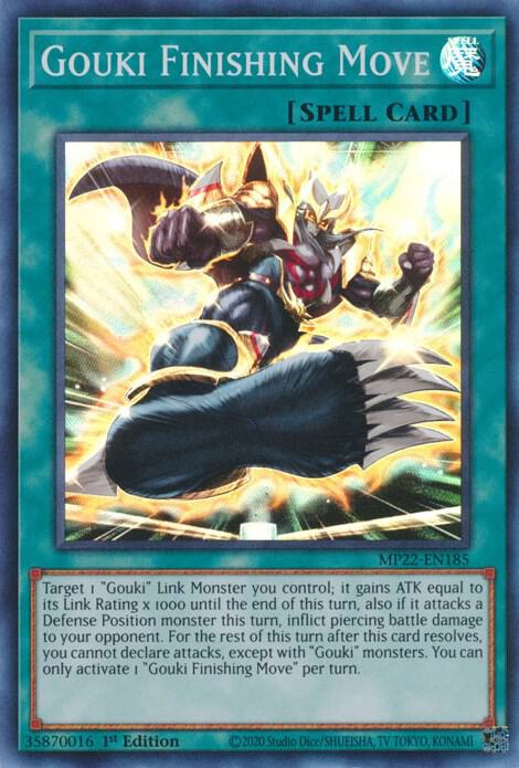 Gouki Finishing Move (MP22-EN185) [Super Rare] - Yu-Gi-Oh!