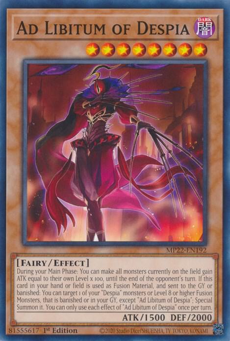 Ad Libitum of Despia (MP22-EN192) [Common] - Yu-Gi-Oh!