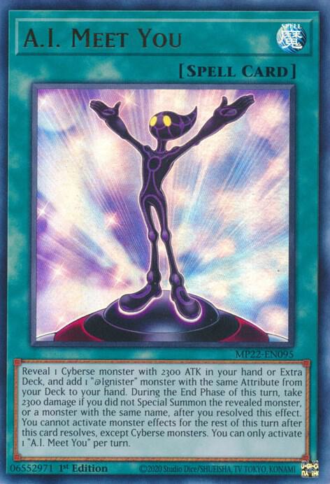 A.I. Meet You (MP22-EN095) [Ultra Rare] - Yu-Gi-Oh!