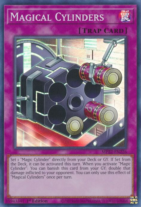 Magical Cylinders (MP22-EN226) [Super Rare] - Yu-Gi-Oh!