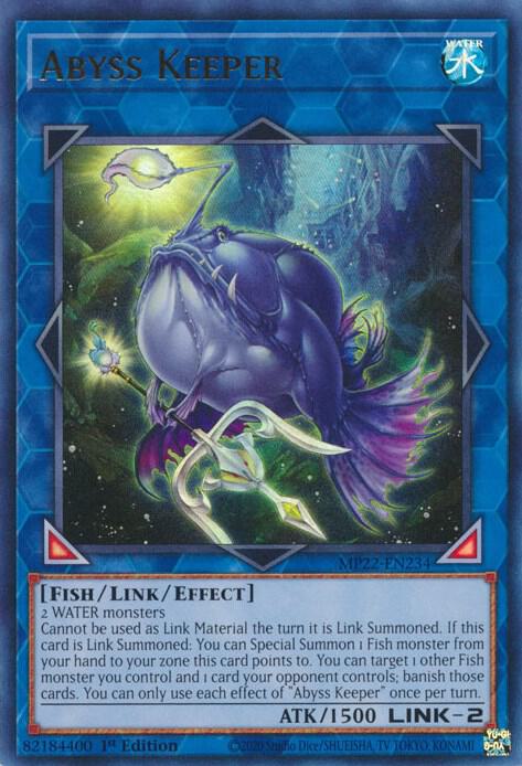 Abyss Keeper (MP22-EN234) [Ultra Rare] - Yu-Gi-Oh!