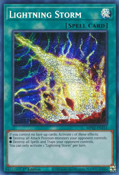 Lightning Storm (MP22-EN253) [Prismatic Secret Rare] - Yu-Gi-Oh!