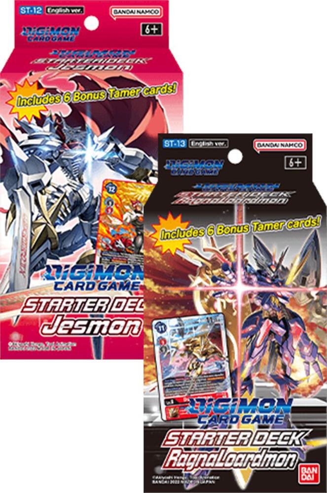 Jesmon and Ragnaloardmon Starter Decks [Set of 2]
