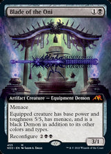 Blade of the Oni (Extended Art) [Kamigawa: Neon Dynasty] - Magic: The Gathering