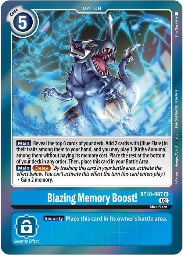 Blazing Memory Boost! - Digimon Card Game