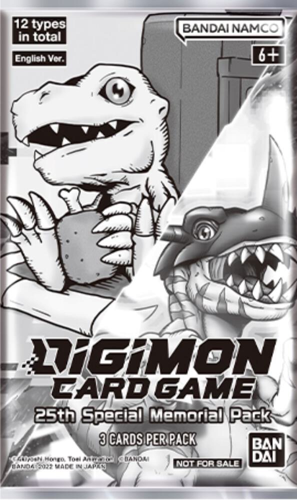 25th Special Memorial Pack - Digimon Card Game